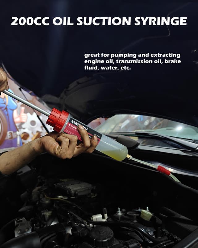 Thumbnail 1 de SEDY Fluid Extractor 200cc Oil Syringe