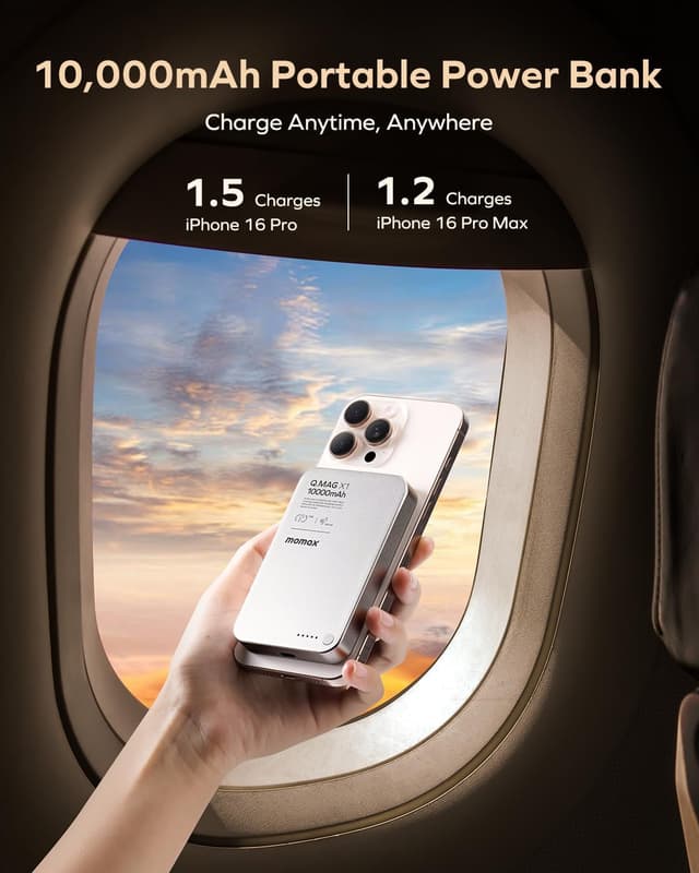 Thumbnail 1 de MOMAX Q.MAG X1 10000mAh Portable Charger