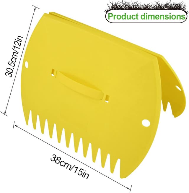 Thumbnail 1 de GardenHOME - Rastrillos para Hojas Amarillos 🍂 (2 Unidades)