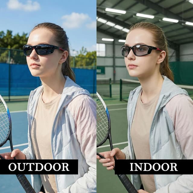 Detalle 2 de Photochromic UV400 running sunglasses