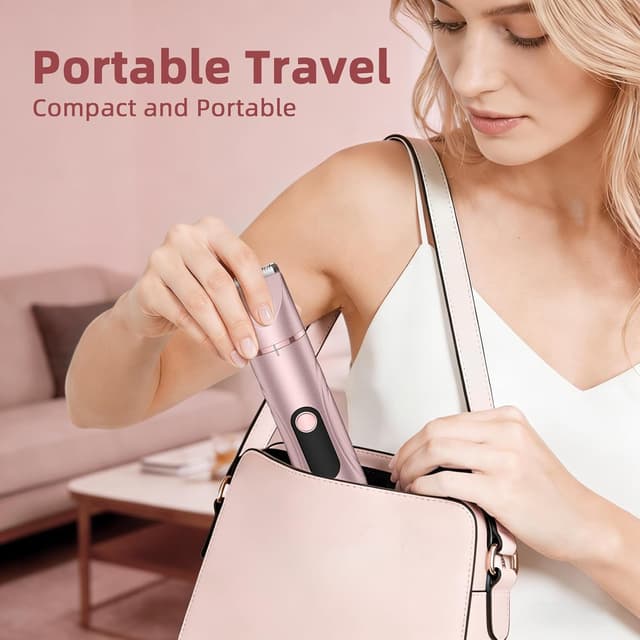 Detalle 2 de SHOBES Lady Shavers 3-in-1 bikini trimmer and razor for women (rose gold)