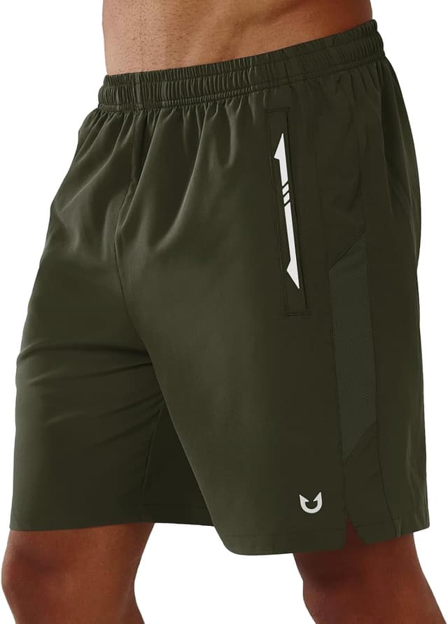 Detalle de NORTHYARD Men’s Running Athletic Shorts (5”, 7”, or 9”) — Quick-Dry, Linerless Workout & Gym Short