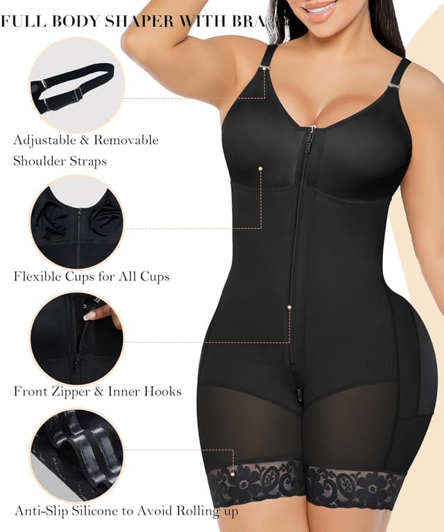 Detalle de YIANNA Tummy Control Shapewear Postpartum