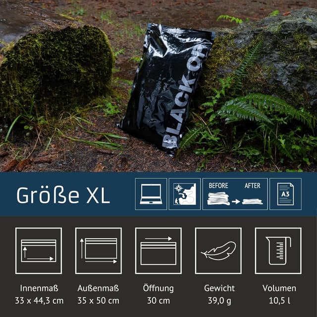 Detalle 2 de Noaks Bags Packung wasserdichte Beutel IPX8 5er