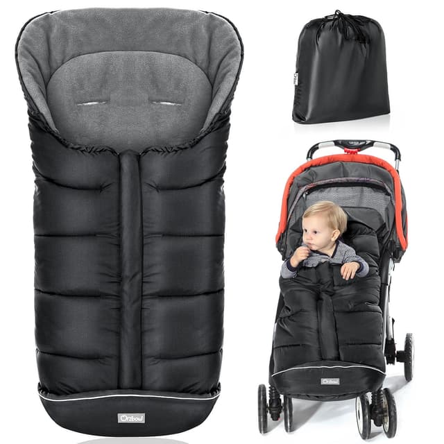 Imagen de Orzbow Fußsack Kinderwagen 97×44 cm 👶 en OfertitasTOP