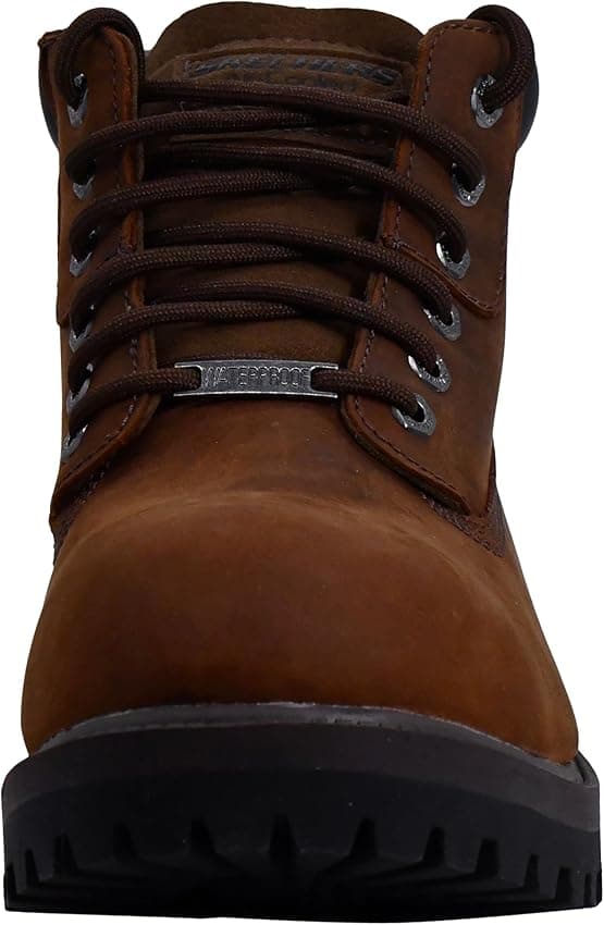 Detalle 2 de Skechers Sergeants Verdict botas hombre Dark Brown 48,5 EU