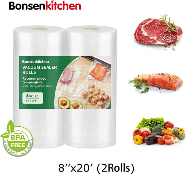 Thumbnail 6 de Bonsenkitchen Vakuumierbeutel 20x500 cm Rollen