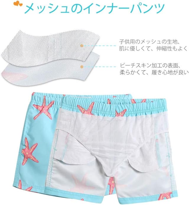 Detalle de Badeshorts für Jungen Schnelltrocknend MEHRWEG