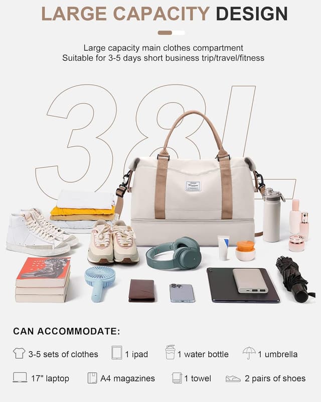 Detalle 1 de SEAFEW Bolsa de Viaje Grande para Easyjet