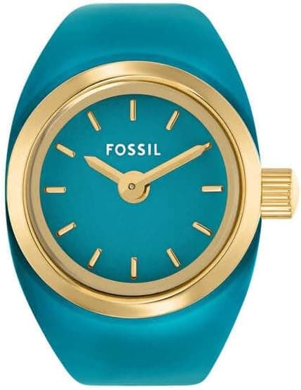 Detalle de Fossil Montre Ring Femmes Quartz Bleu