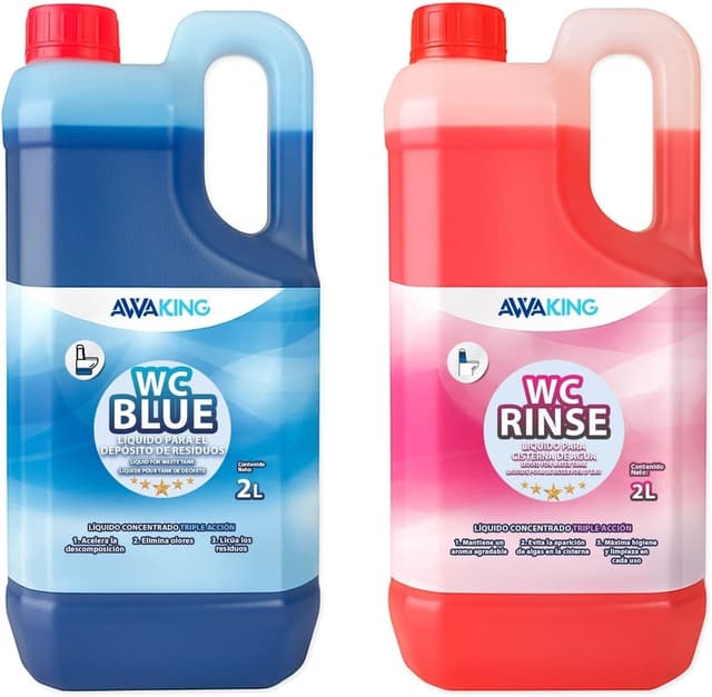 Detalle de Plantawa líquido químico Blue 2L