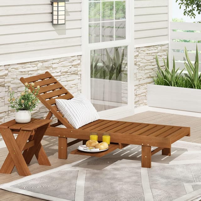 Thumbnail 1 de Furinno Tioman lettino prendisole 151,1 cm