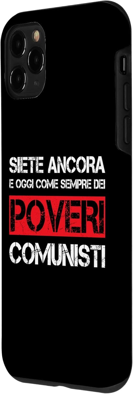Detalle 2 de Custodia per iPhone 11 Pro Poveri Comunisti