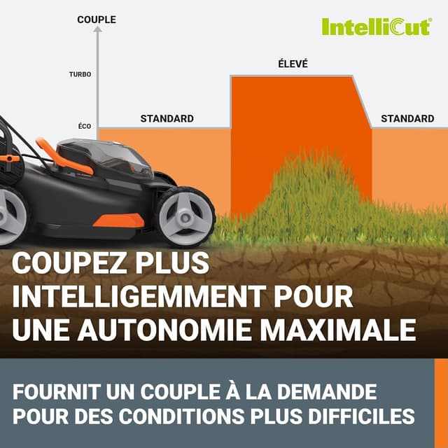 Thumbnail 6 de WORX WG743E Tondeuse 40V sans Fil 500 m²