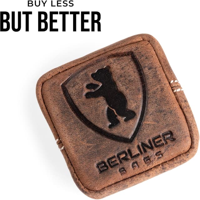 Thumbnail 7 de Berliner Bags Lena Monedero vintage de piel 👝