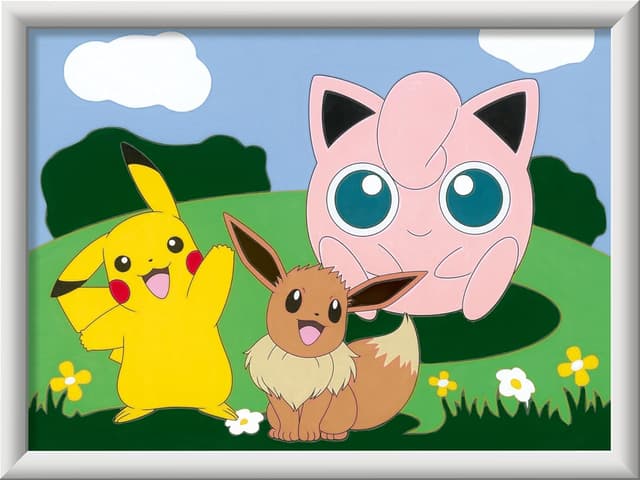 Imagen de Ravensburger CreArt 20298 Pokémon Abenteuer 24x18 cm 🎨 en OfertitasTOP