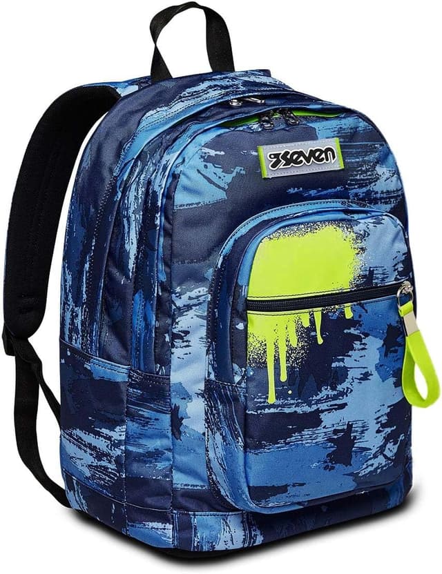 Detalle de Seven Jungen Extra Fit Zaino con 2 scomparti, 1er Pack (33 x 44 x 20 cm, 32 L)