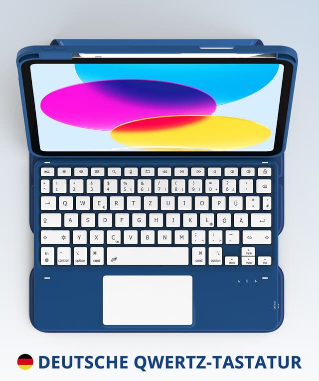 Detalle 2 de CACOE iPad-Tastaturhülle A16 mit 7 Farben