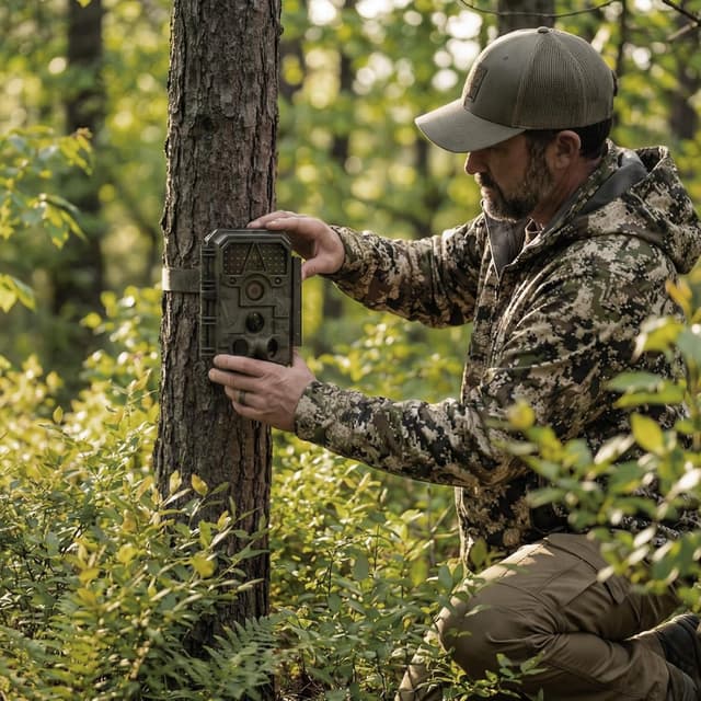 Detalle de Meidase P70 Non-Cellular, Non-WiFi Trail Camera (64MP 1296p, No-Glow 940nm)