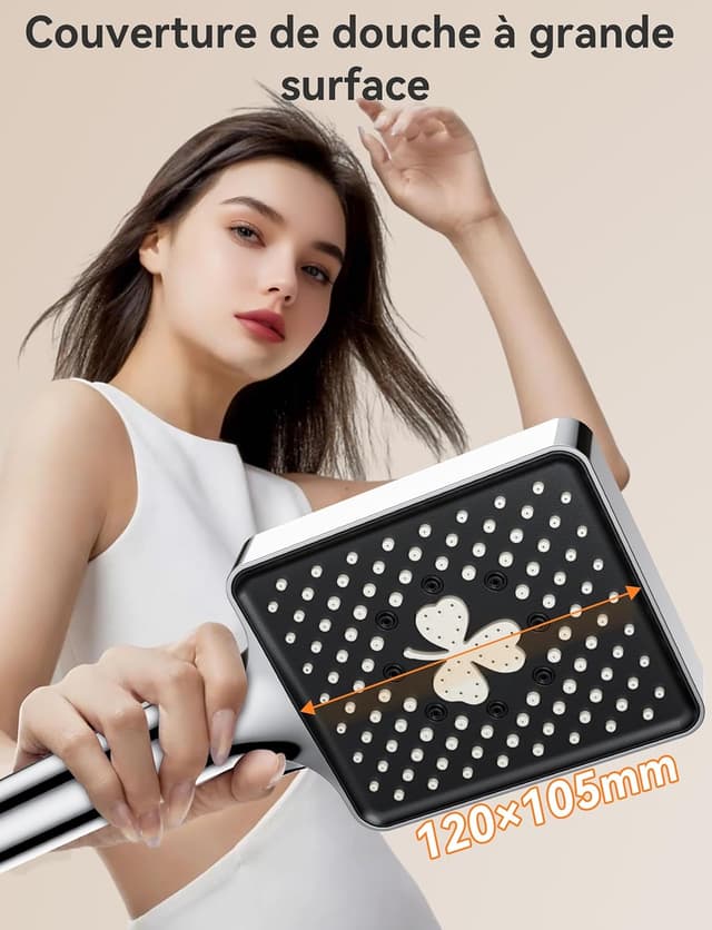 Thumbnail 4 de Magichome Pommeau de douche 6 modes