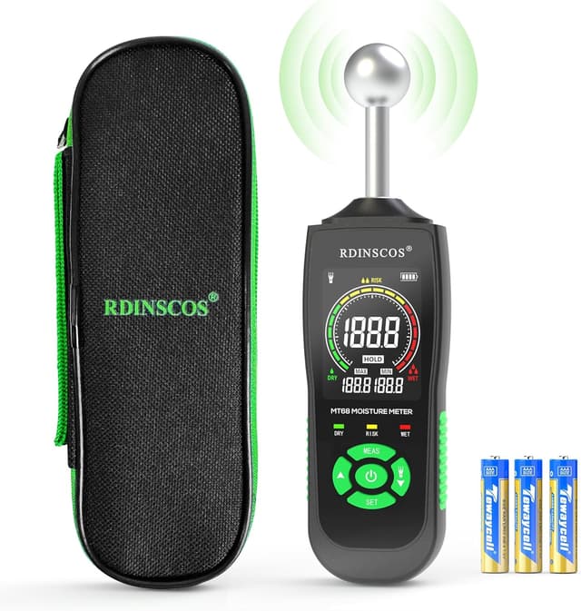 Imagen de RDINSCOS Non‑Destructive Moisture Meter 5‑40 mm en OfertitasTOP