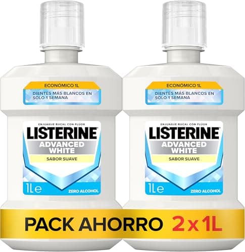 Imagen de Listerine Advanced White 2 x 1 L enjuague bucal 📦 en OfertitasTOP