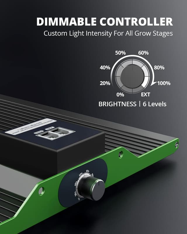 Detalle 1 de VIPARSPECTRA P1000 LED Grow Lampe 2024 Vollspektrum