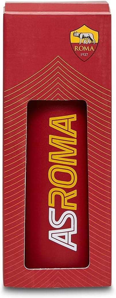 Detalle de Borraccia termica in acciaio AS Roma Rossa da 500 ml (per bambini e ragazzi)