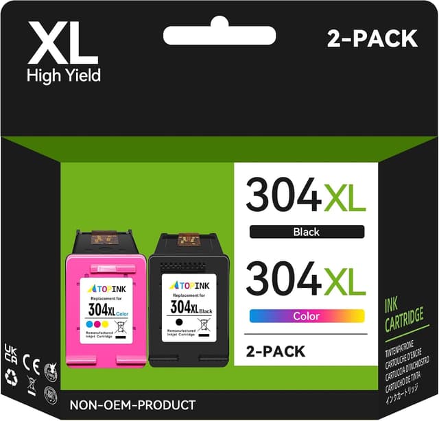 Detalle de 304XL Ink Cartridges Combo Pack 750 pages