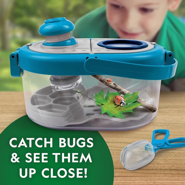 Detalle 2 de Blue Marble National Geographic Kids Insect Catching Kit with Magnifying Viewer Habitat