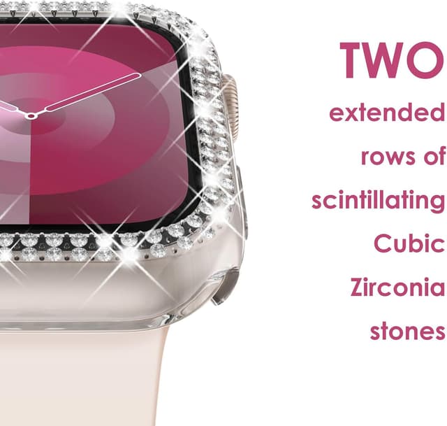 Thumbnail 2 de WINGLE 3Pack Bling Case for Apple Watch 44mm