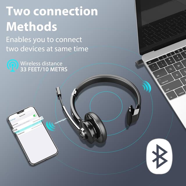 Detalle de Earbay Earbay Wireless headset 40 mm