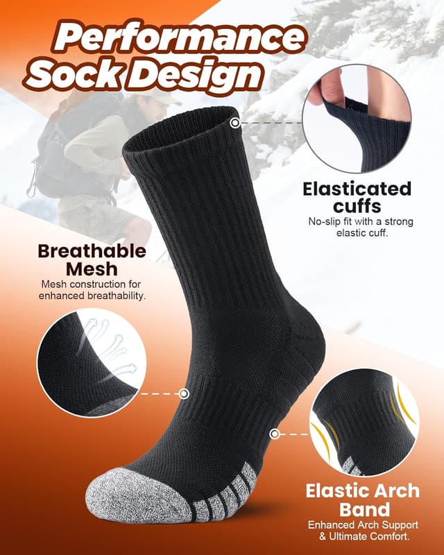 Detalle 2 de PULlOU hiking socks, 35–38