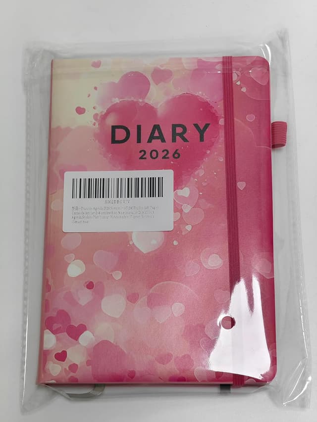 Thumbnail 6 de Pcuntslo Agenda 2026 semainier A5 (janvier à décembre 2026) – 200 feuilles/400 pages, bloc note journalier