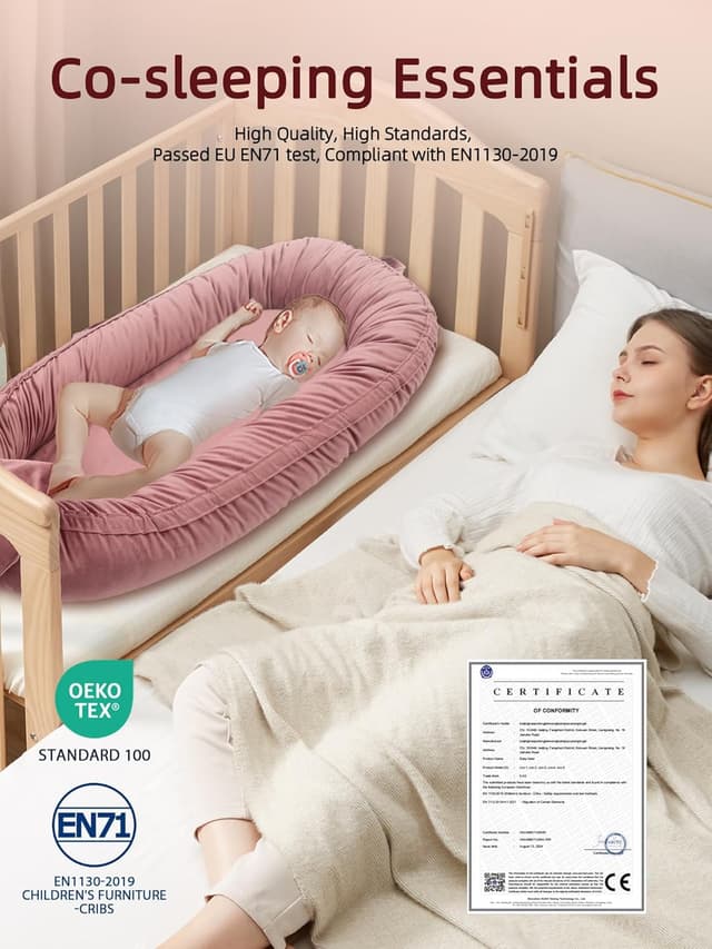Thumbnail 5 de EAQ Babynest für Neugeborene