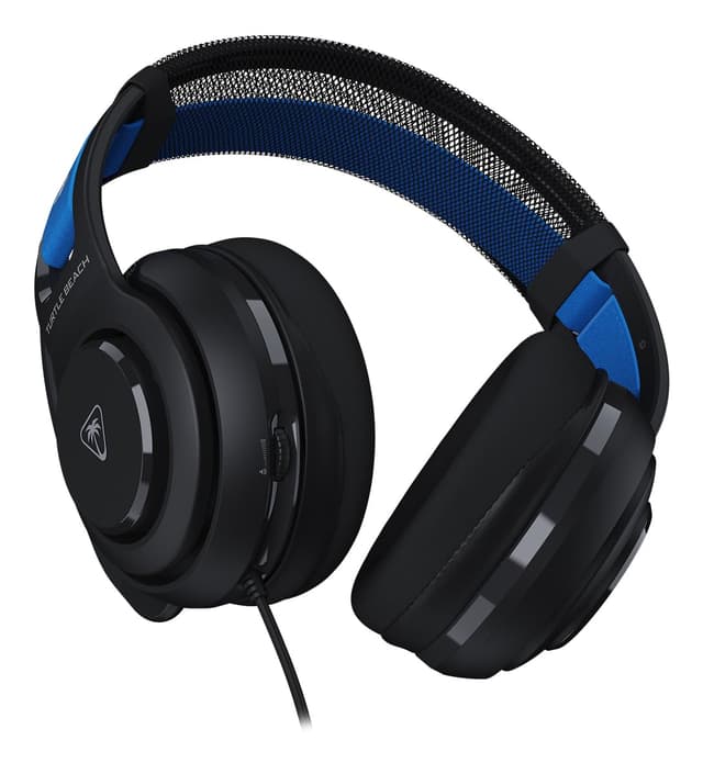 Detalle de Turtle Beach Atlas 200 Wired Gaming Headset für PS5 und PS4 (offiziell lizenziert) – Schwarz