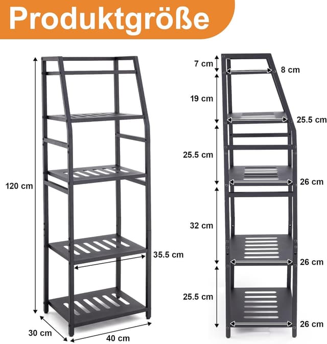Detalle 2 de Aquzee Badregal stehend 120 cm