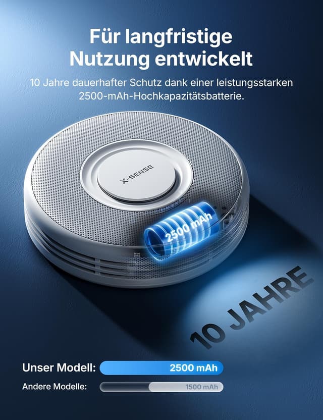 Detalle de X-Sense Rauchmelder XS0B-SN mit 10 Jahren Batterie