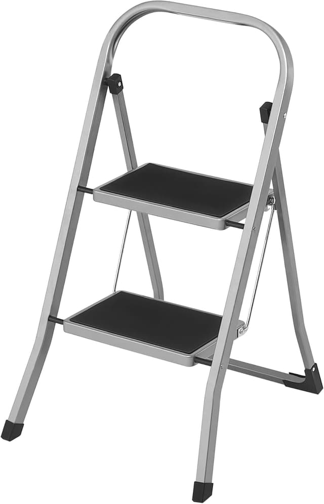 Imagen de SONGMICS Trittleiter 2 Stufen bis 150 kg en OfertitasTOP