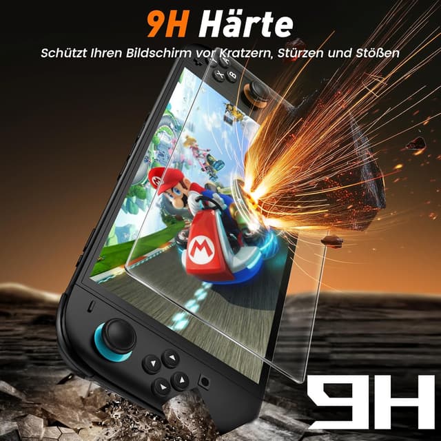 Detalle de daydayup Panzerglas für Nintendo Switch 2 (4 Stück)