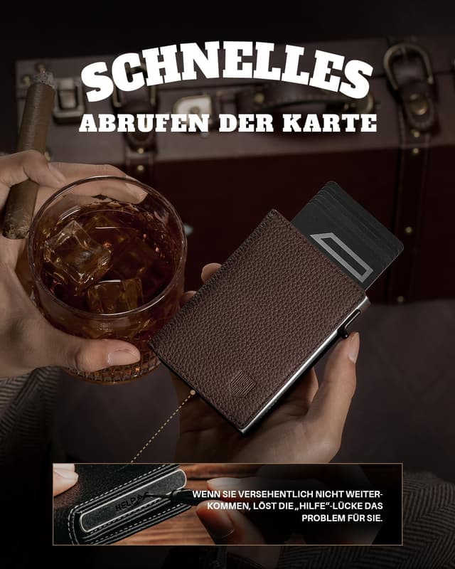 Thumbnail 5 de DODENSHA MagSnap Pebble Slim Geldbörse