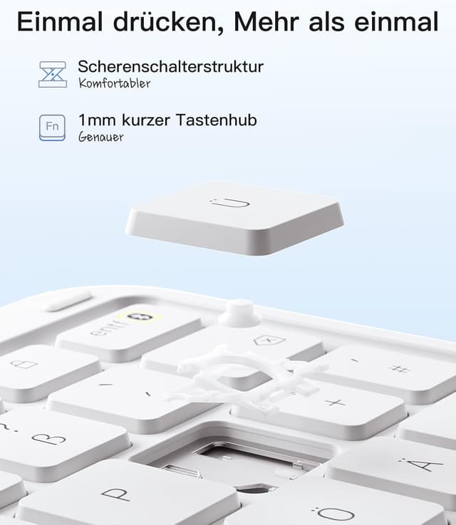 Thumbnail 5 de Inateck AceTouch KB04122 QWERTZ 11" Tastatur