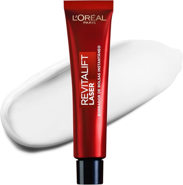Imagen de L'Oréal Paris Revitalift Laser Borrador de Bolsas Instantáneo. Deshincha y Alisa Bolsa de los Ojos en 15 minutos*. Corrector de Ojos. Mirada Firme y Rejuvenecida. Contorno de Ojos Hombre y Mujer.15ml en OfertitasTOP