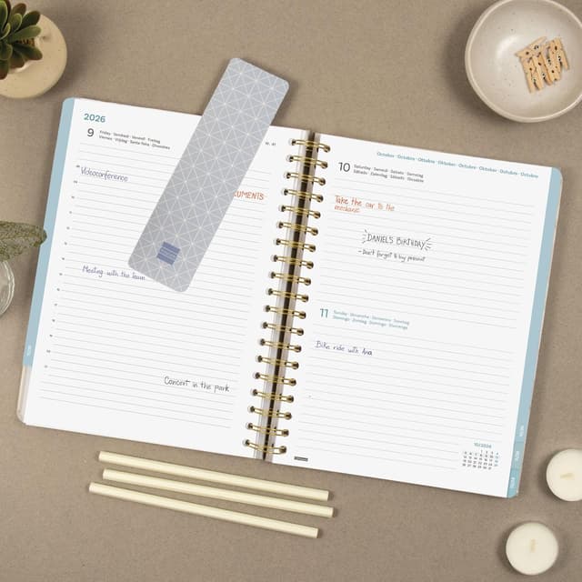 Detalle 2 de Finocam Agenda 2026 1 Giorno per Pagina