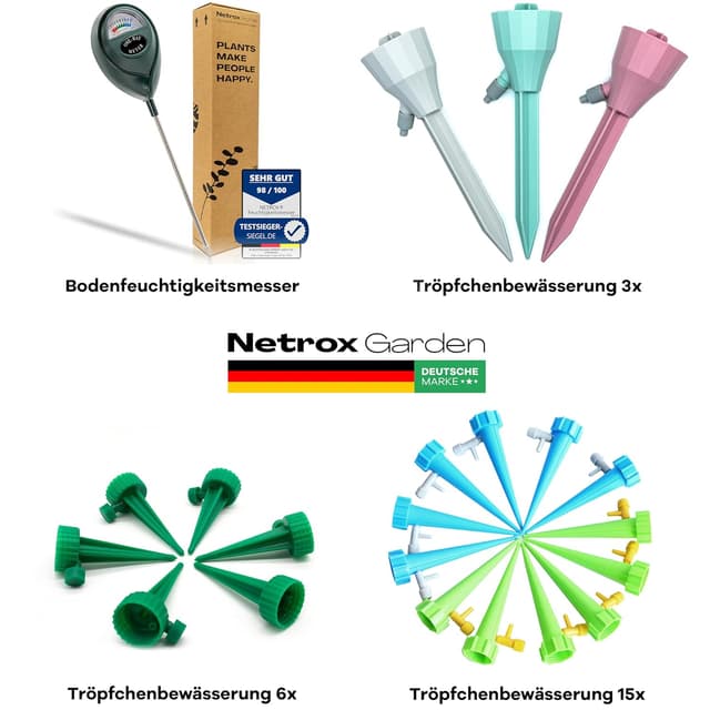 Thumbnail 6 de Netrox Bodenfeuchtigkeitsmesser Präzise Feuchteanzeige