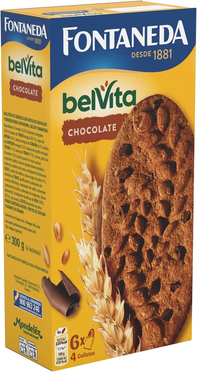 Thumbnail 1 de BelVita Leche y cereales 🍪 Galletas saludables 24 unidades