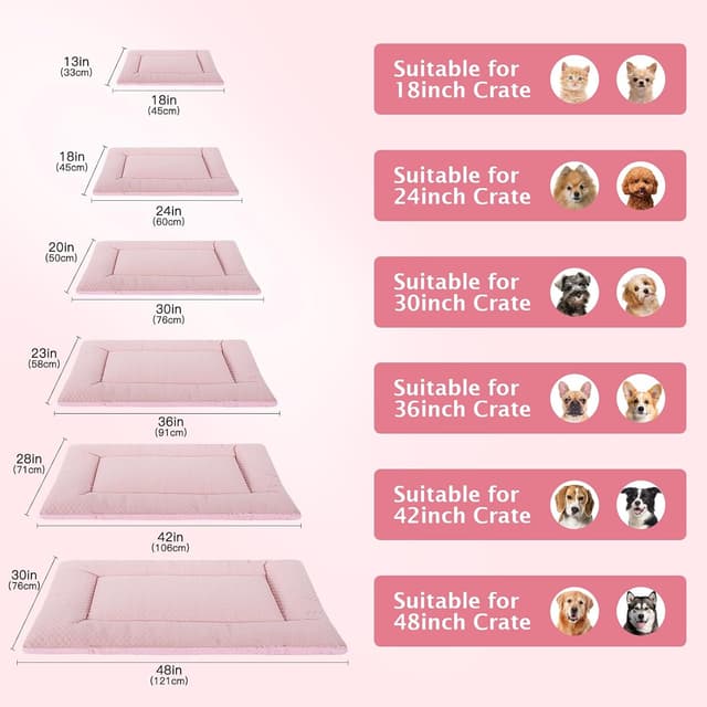 Thumbnail 2 de BVAGSS Hundebett Klein Rosa 45x33