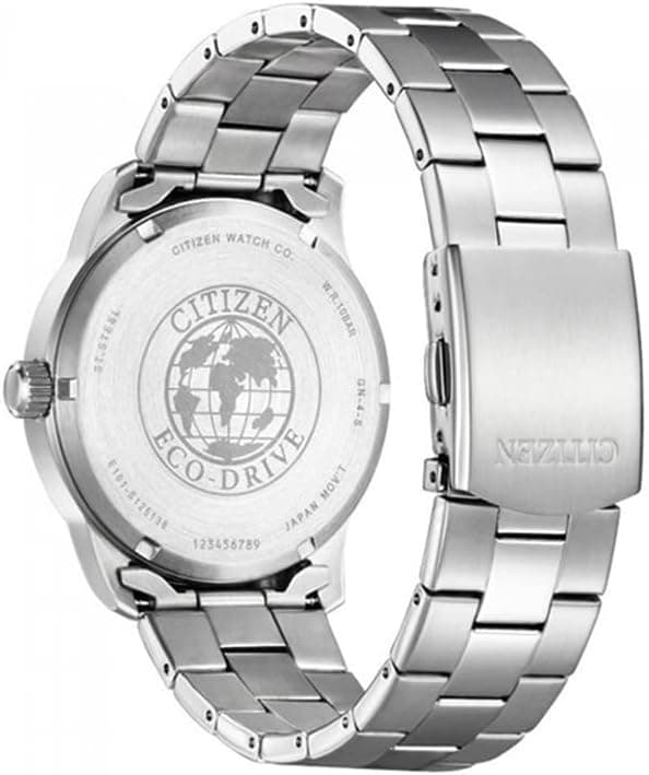 Detalle de Citizen Analogue Eco‑Drive Uhr silber