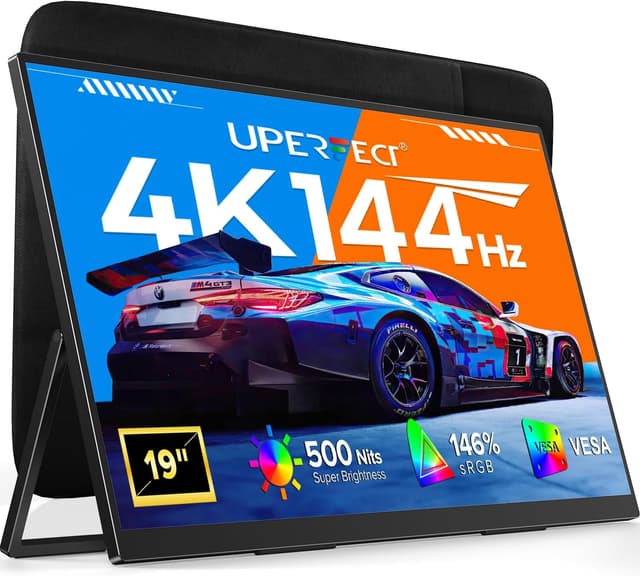 Detalle de UPERFECT UColor 19 Apex Portable Monitor 19" 4K QLED 144Hz (USB-C/HDMI, VESA)