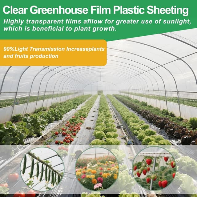 Thumbnail 3 de Heavy Duty Plastic Sheeting 2x10m, 6 mil